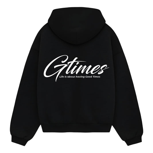 Snug Pullover Hoodie (BLACK)